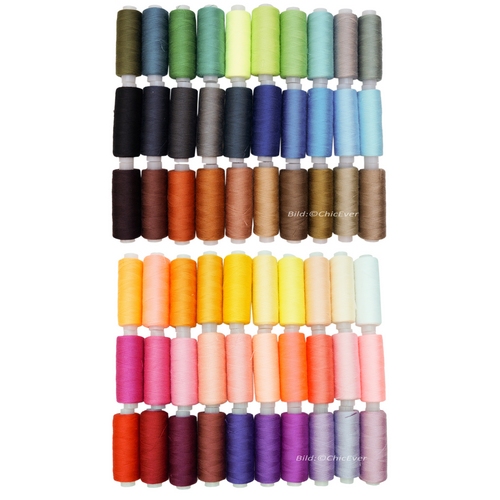 60 Nähgarne je ca.220m Nähgarnset Nähfaden Garn Faden f. Nähmaschinen mehrfabig 8717b/c - zum Schließen ins Bild klicken